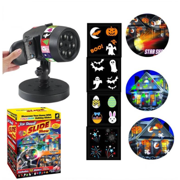 proyector de fiestas navidad chaski imports ecuador