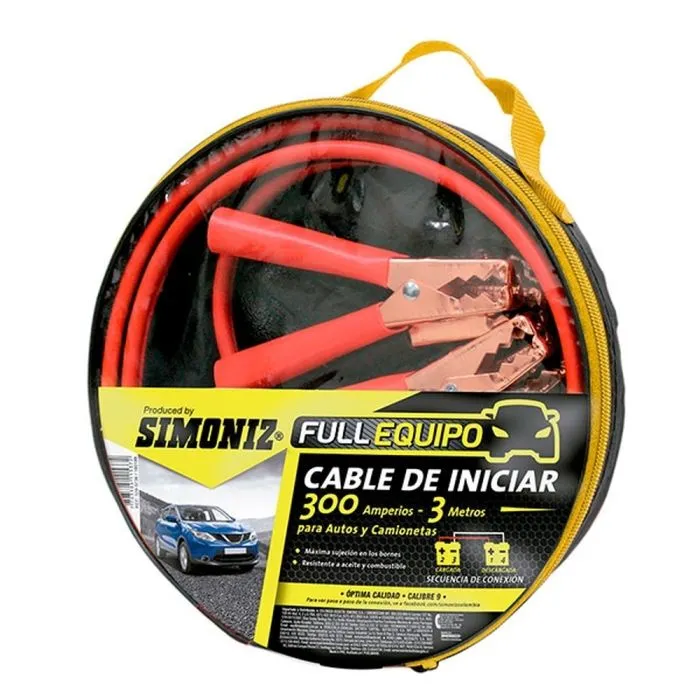 Cable pasa corriente 300A 3 metros