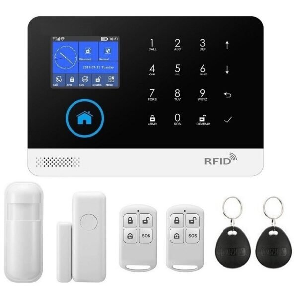 Sistema De Seguridad WIFI y GSM