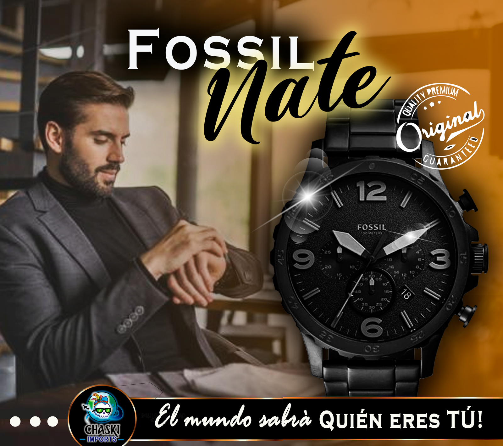 reloj fossil reloj fossil original ecuador chaski imports