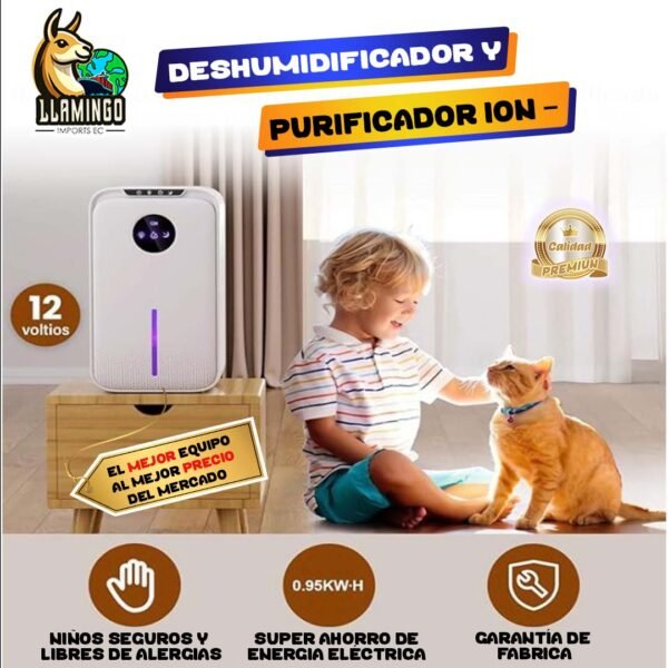 deshumidificador 2.5 litros